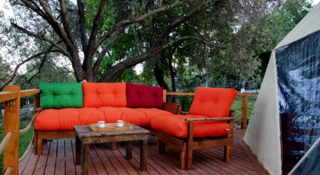 Teos Glamping S??ac?k, Reservar Parque de campismo Campismo e glamping em Siğacık, Parque de campismo