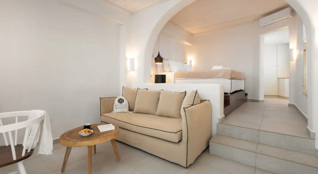 Люкс с видом на море Melidron Hotel Suites Villas