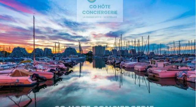 Апартаменты TI TAHITI STUDIO-3MIN PLAGE-TERRASSE COSY-WIFI-PARKING - CoHôteConciergerie La Grande Motte