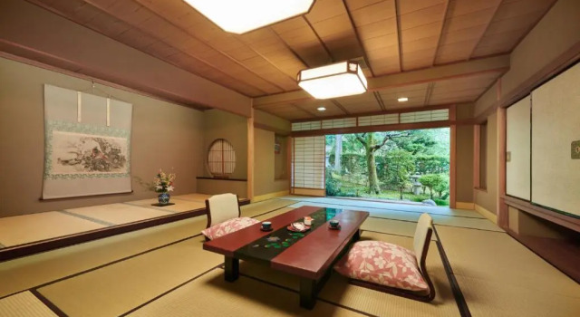 Люкс с видом на сад Awazuonsen Kitahachi