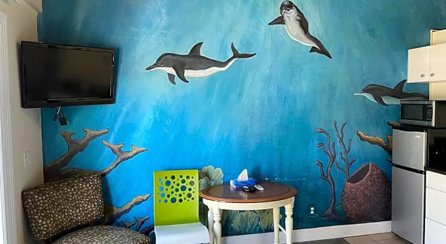 Двухместный номер Standard с балконом и с частичным видом на океан Magic Beach Motel - Vilano Beach, Saint Augustine