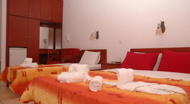 Трёхместный номер Standard с видом на море Agnanti Hotel