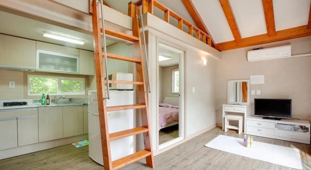 Номер Standard с 2 комнатами с балконом Gapyeong Good Morning House Pension