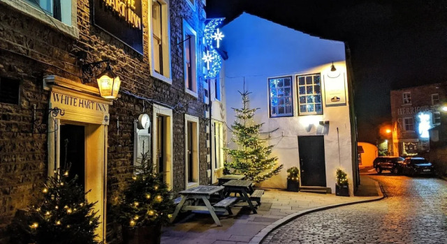 The White Hart Inn, Hawes, Забронировать Гостевой дом Отели Англии с завтраком, Завтраки