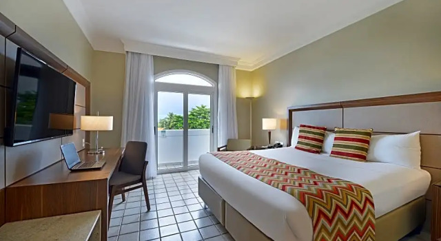 Двухместный номер Deluxe с балконом Hotel Deville Prime Salvador