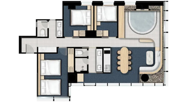 Люкс Grand UH Suite The Gangnam
