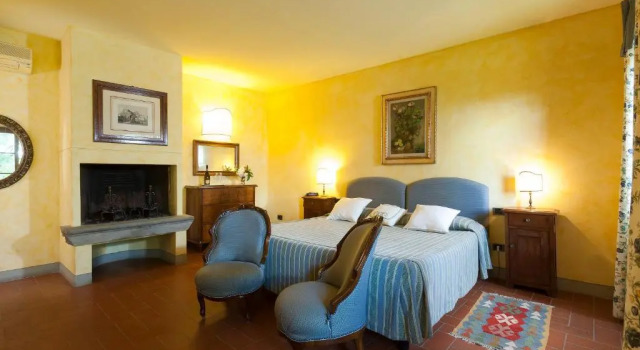 Номер Deluxe Relais Poggio Borgoni