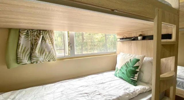 Кровать в общем номере (женский номер) AMU Dreamhouse 阿木旅舍