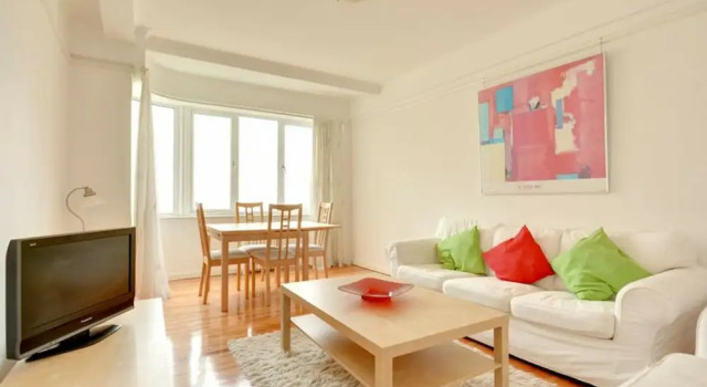 This Seafront Forth Floor Apartment Allows for Fantastic Seaviews From the Balcony