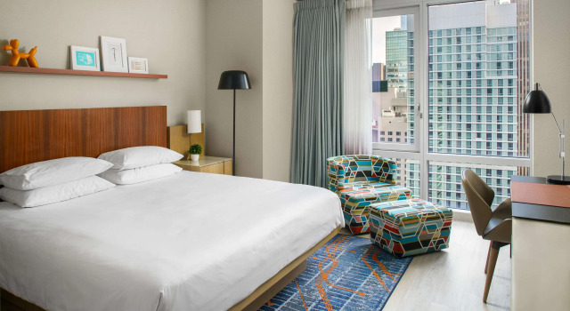 Двухместный номер с видом на город Hyatt Centric Times Square New York