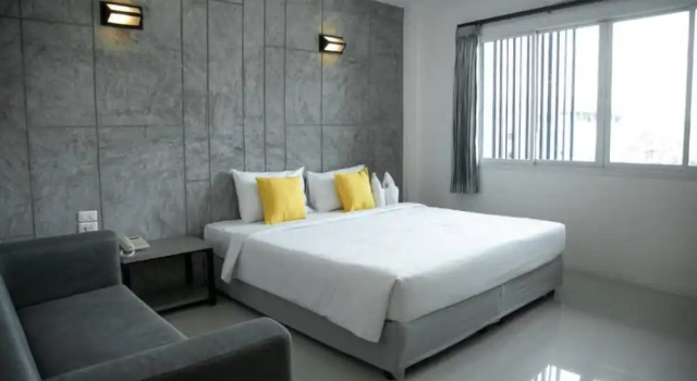 Двухместный номер Deluxe с балконом Bun Hotel