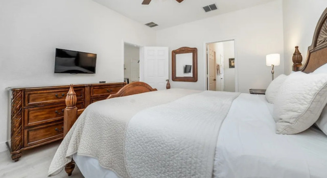 Luxury 5 Bedroom Villa on Windsor Hills Resort, Orlando Villa 3368, Book Villa Hoteller i Four Corners med pool, Swimmingpool
