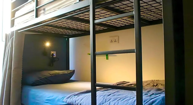 Кровать в общем номере Beary Best! Hostel Chinatown