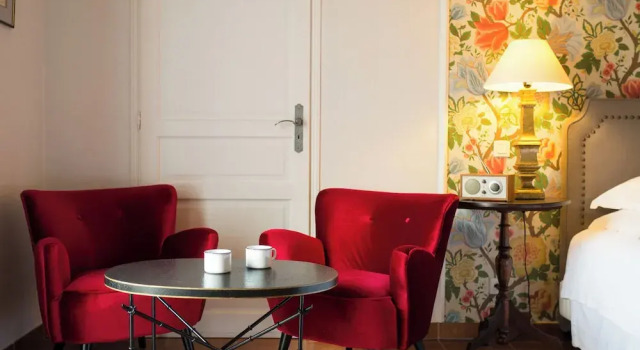 Двухместный номер Superior с балконом Hôtel Demeure Castel Brando