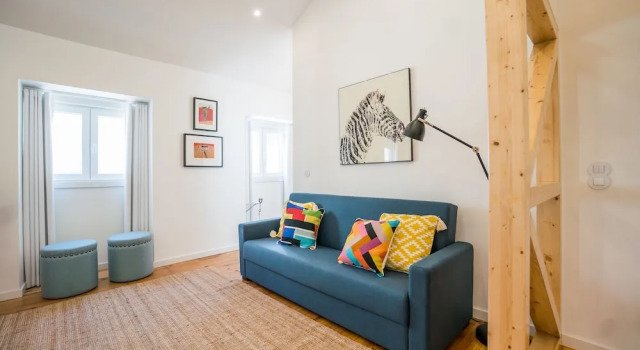 Апартаменты с 2 комнатами Designer Apartment in Chiado
