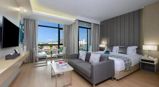 Двухместный номер Deluxe с видом на город Отель Arden Hotel and Residence
