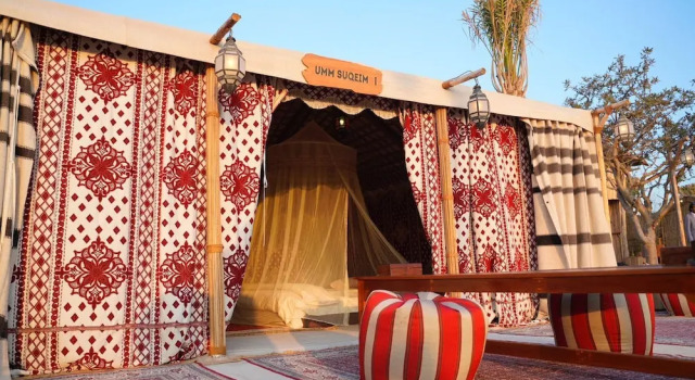 Семейный тент Al Khayma Camp "Elite Glamping & Dining in Experience"