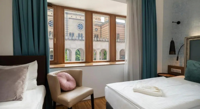 Трёхместный номер Deluxe Hotel Memories Budapest