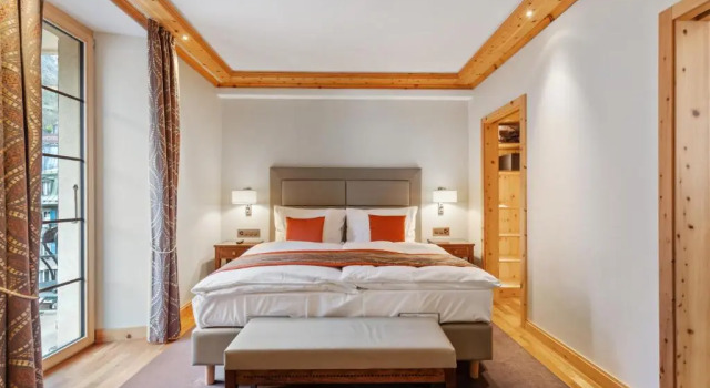 Двухместный номер Deluxe Matterhorn View Grand Hotel Zermatterhof