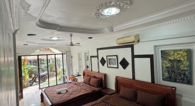 Четырёхместный семейный номер Standard с видом на сад The one residence by soul