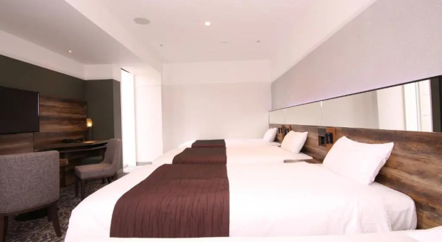 Трёхместный номер Deluxe Quintessa Hotel Sapporo