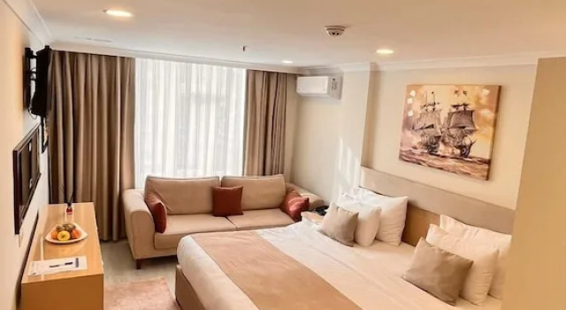 Номер Deluxe с видом на море Şimal Hotel