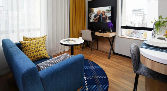 Двухместный номер c 1 комнатой Citadines Namba Osaka