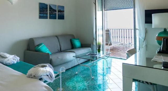Deluxe with Terrace Double room with sea view Relais Maresca Luxury Small Hotel & Terrace Restaurant