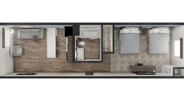 Standard- suite stayAPT Suites Jackson