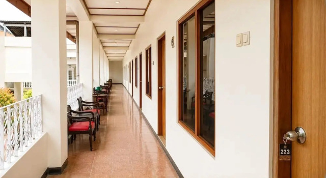 Семейный номер Standard с красивым видом из окна Satya Graha Hotel