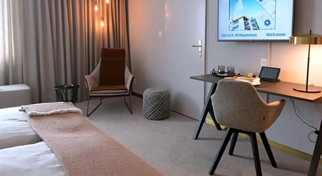 Номер Standard с видом на сад Kongress Hotel Davos