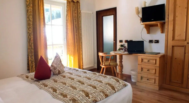 Двухместный номер Comfort с балконом Monza Dolomites Hotel