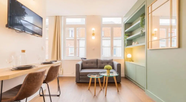 Lille Gares - Beautiful apartment warm and cozy ! 2pers, Varaa Huoneisto  
