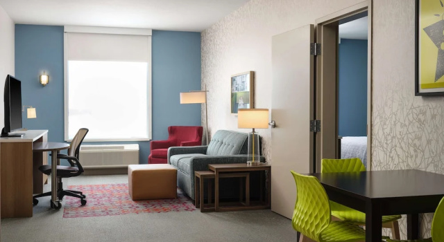 Люкс c 1 комнатой Home2 Suites By Hilton Tupelo