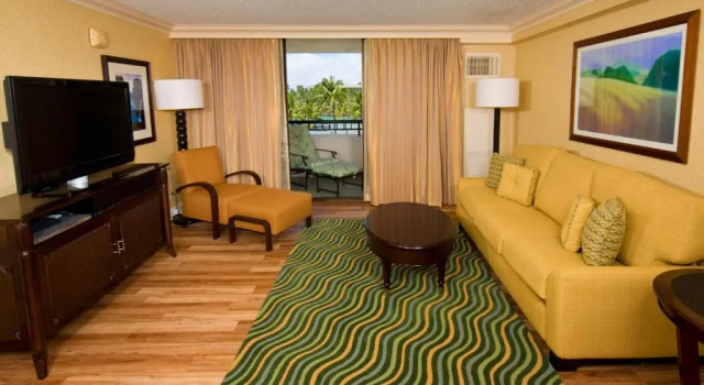 Двухместный люкс Makai c 1 комнатой с видом на океан Hilton Waikoloa Village