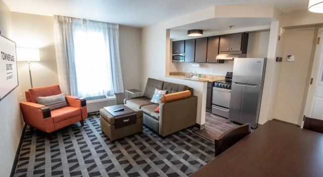 Люкс с 2 комнатами TownePlace Suites Columbus Airport Gahanna