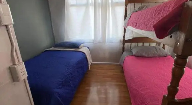 Кровать в общем номере Hostel 53 Sur