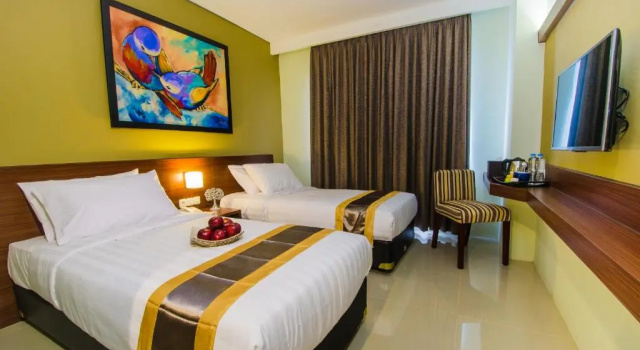 Superior Twin room Noormans Hotel Semarang