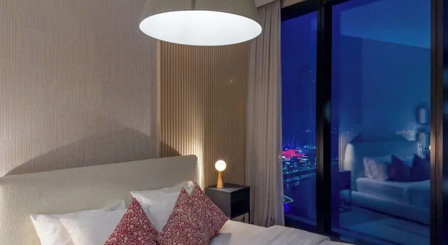 Aya - Beachfront Bliss 2BR Haven at The Beach Residences, Забронировать Апартаменты/квартира Апартаменты Эмирата Дубая, рядом с Dubai Marina Yacht Club, Апартаменты/квартира