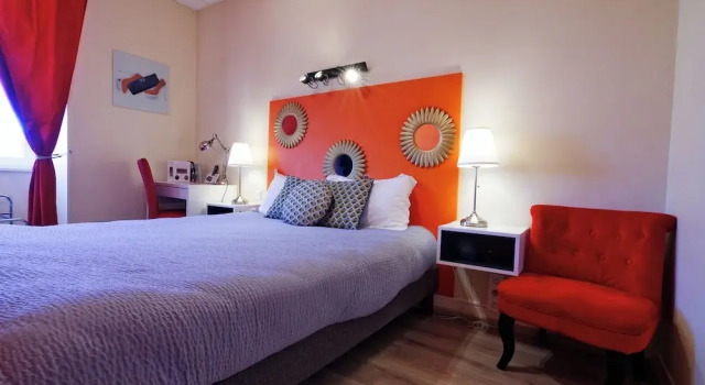 Номер Standard Logis Hôtel Le Bocage