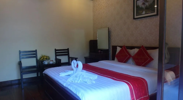 Двухместный номер Deluxe с балконом и с видом на реку Mekong Sunset View Hotel