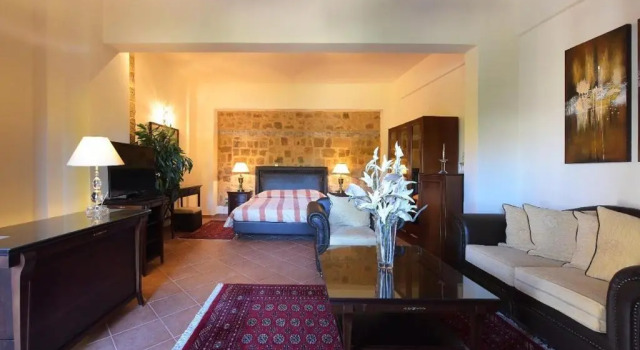 Люкс с видом на сад Paris Hotel