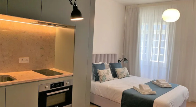 Студия с видом на город Clérigos Prime Suites by Porto City Hosts