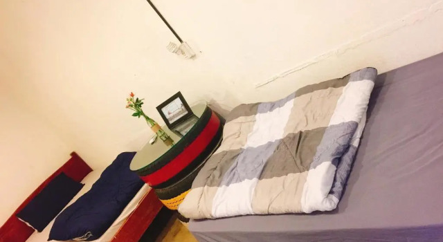 Кровать в общем номере Bảo Lộc Homestay