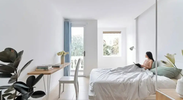 Номер Deluxe Express by M Village Nguyễn Văn Hưởng, a brand of Modern Village Lifestyle