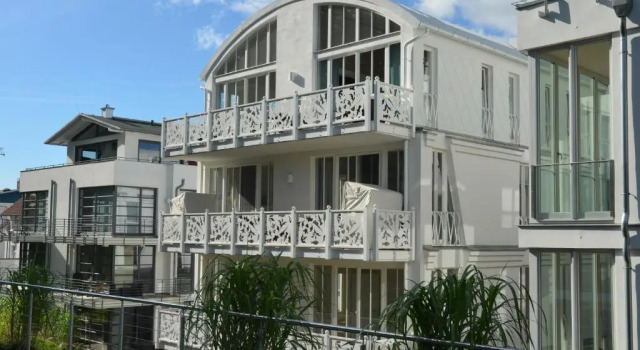 Villa "Johanna" F593 - Appt 12 mit Kamin und zwei Balkonen