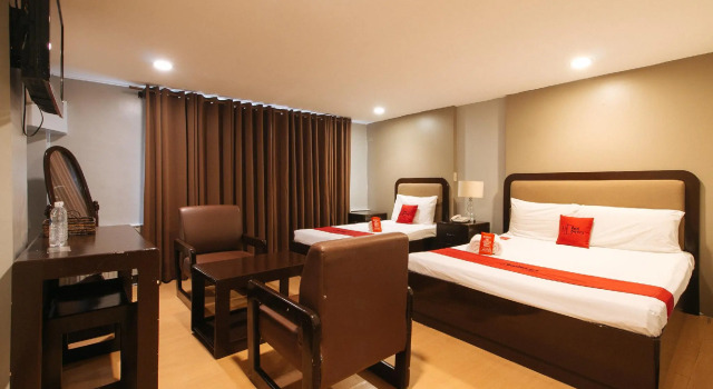 Трёхместный номер Standard Arzo Hotel Manila