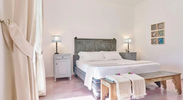Standard Doppel Zimmer mit Balkon und mit Meerblick Santavenere Hotel
