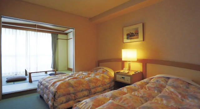 Двухместный номер Japanese-Western The Gran Resort Elegante Shirahama