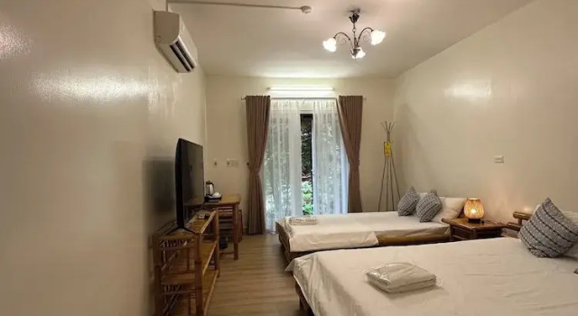 Семейный номер Standard с видом на сад Ngoc Linh Villas
